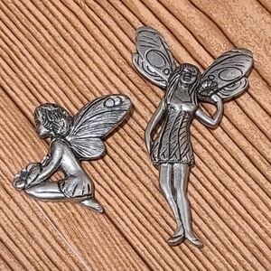 Pewter Fairy Magnets